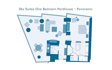 Aria Corner Suite Floor Plan | Floor Roma