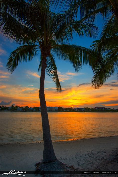 Sunset South Florida from Jupiter Island | HDR Photography by Captain Kimo