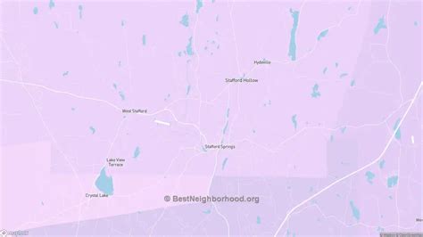 Stafford Springs, CT Political Map – Democrat & Republican Areas in Stafford Springs ...