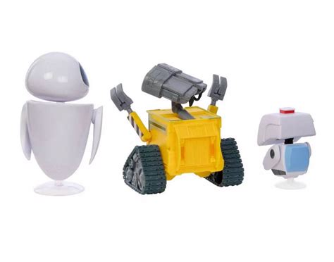 Disney Pixar WALL-E M-O and Eve Storytellers Figure Set Toy New with B ...