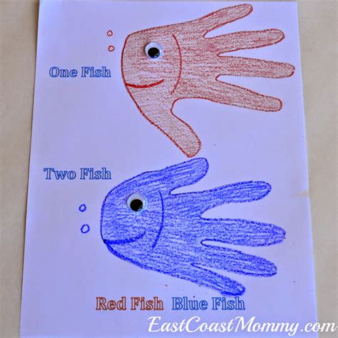 One Fish Two Fish Crafts For Preschoolers