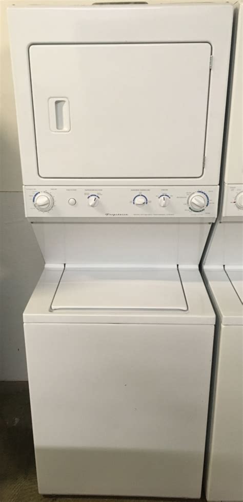 Large Images for 27″ Frigidaire Stackable (Unitized) Full-Sized Washer Electric Dryer Combo ...