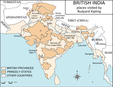 Sepoy Mutiny Map