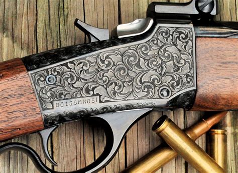 Hand engraved Win 1885 by Ian Morrison. Engraved gun. Engraving Tools ...