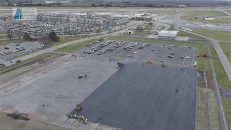 Syracuse Hancock International Airport begins work on expanded parking lots