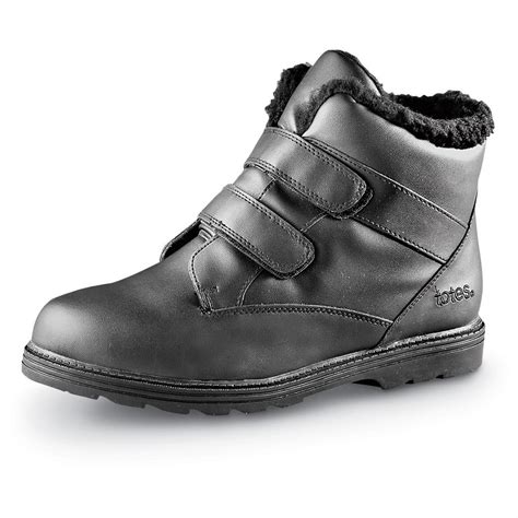 Totes Men's Waterproof Snow Boots - 32709, Winter & Snow Boots at ...