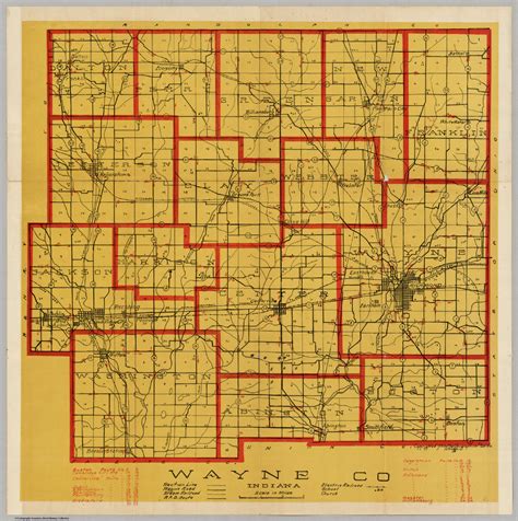 Wayne Co. Indiana - David Rumsey Historical Map Collection