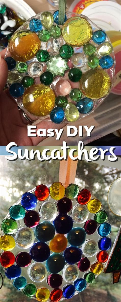 Easy Handmade DIY Suncatchers | The Jersey Momma