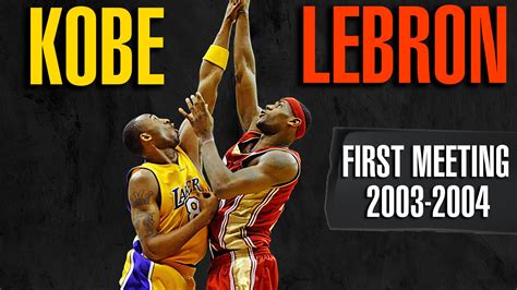 LeBron James Vs. Kobe Bryant - The First Meeting | OLDSKOOLBBALL