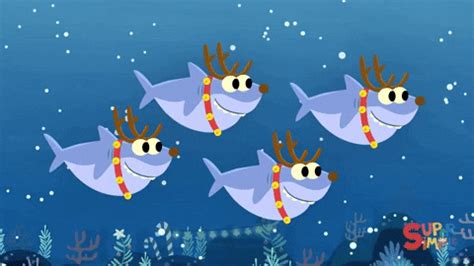 Christmas Baby Shark GIF by Super Simple - Find & Share on GIPHY