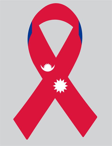 3D Flag of Nepal on ribbon. 18917970 Vector Art at Vecteezy