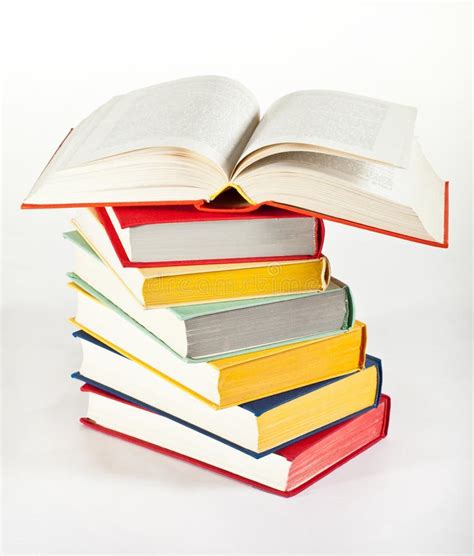 Stacked books stock image. Image of education, learn - 27003557