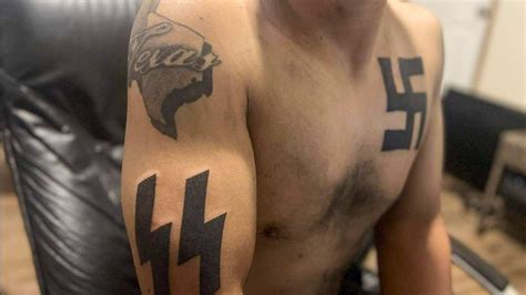 Texas shooter shared swastika tattoos and mall surveillance photos ...