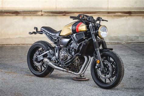 Gold Standard: An upgraded XSR700 from Macco Motors | Bike EXIF