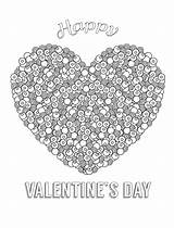 Valentines Day Coloring Pages For Adults  Best Kids sketch template