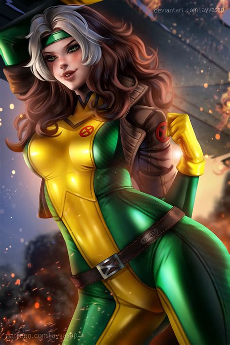 Rogue by AyyaSAP on @DeviantArt | ตัวละครจากการ์ตูน