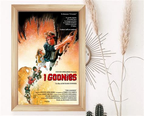 Goonies Movie Poster Holiday Gift poster Vintage Poster No | Etsy