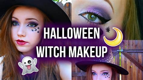 EASY HALLOWEEN WITCH MAKEUP - YouTube