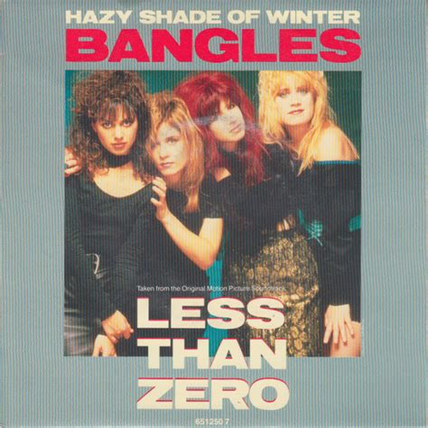 Bangles - Hazy Shade Of Winter (Vinyl, 7", 45 RPM, Single) | Discogs