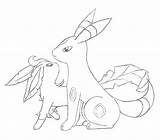 Glaceon And Leafeon Coloring Pages sketch template