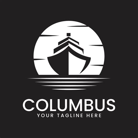 columbus logo vector illustration design 28080909 Vector Art at Vecteezy