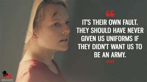 The Handmaid's Tale (TV Series) Quotes - MagicalQuote | Handmaid's tale, Character quotes ...