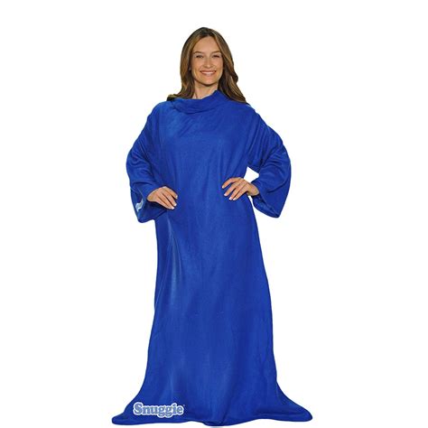 Buy Snuggie Original Wearable Blanket with Sleeves - Warm, Soft Fleece ...