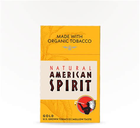 Natural American Spirit – Gold Delivered Near You | Saucey