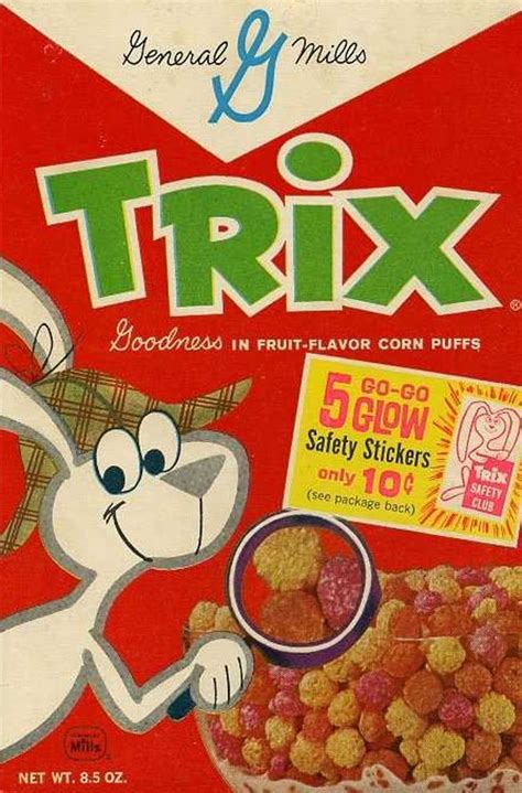 31 Vintage Cereal Boxes with Awesome Box Art | Cereal box, Trix cereal, Cereal