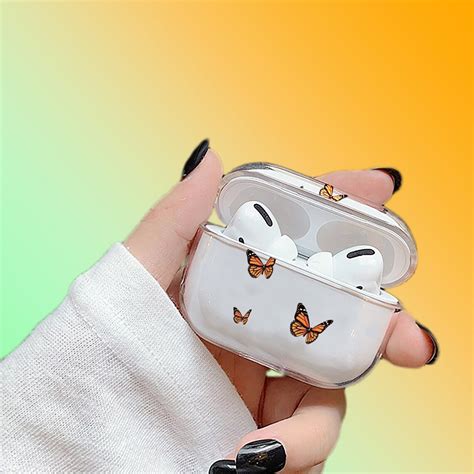 Butterfly Airpods Case Clear Airpod Pro Case Cute Silicone - Etsy UK