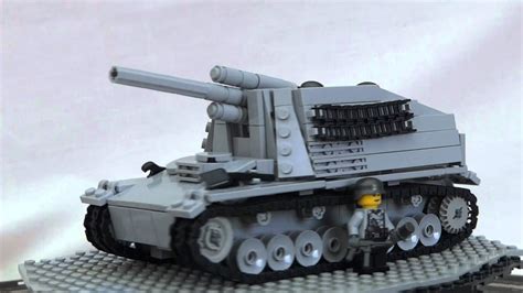 lego german hummel tank - YouTube