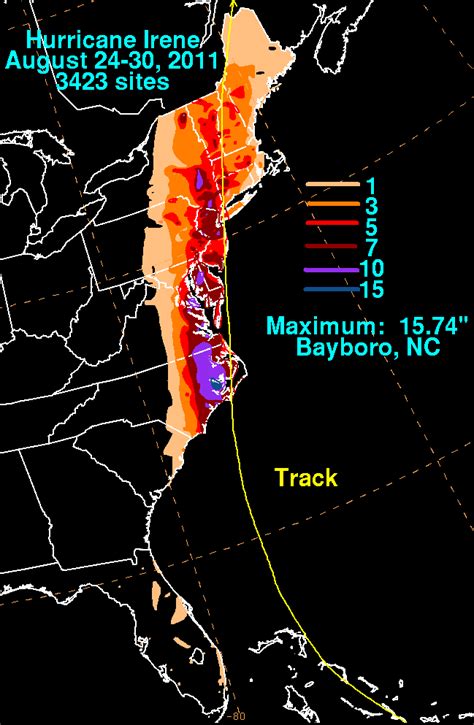 Hurricane Irene - August 21-30, 2011