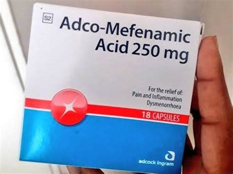 Adco Mefenamic Acid: Uses, Dosage Side Effects - Meds Safety