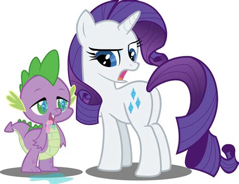 MLP Fanart Spike Staring at Rarity s Butt - My Little Pony Friendship is Magic Fan Art (39228668 ...