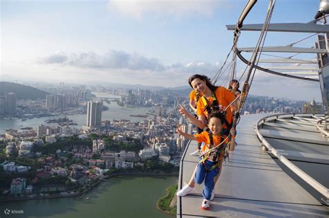 Macau Skytower Skywalk X Tickets - Online Booking | Klook - Klook