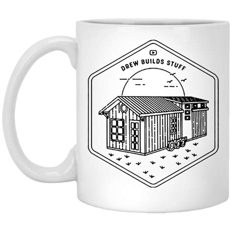 Drew Builds Stuff Tiny House Mug