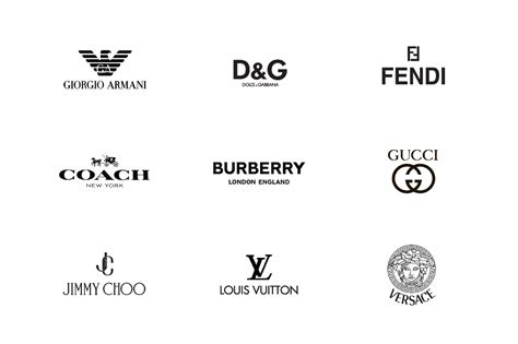 Famous Fashion Logos