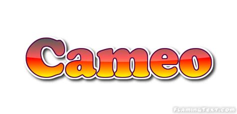 Cameo Logo | Free Name Design Tool from Flaming Text