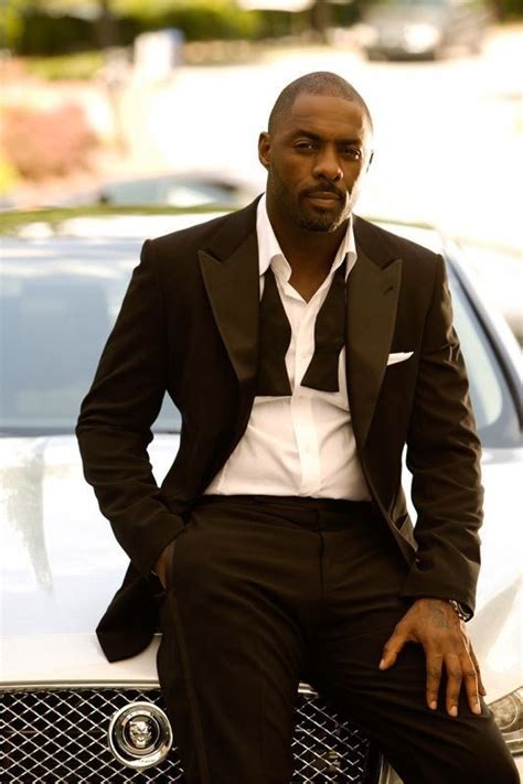 Or the past. | Idris Elba Has A Complicated And Sexual Relationship With Bow Ties Handsome Black ...