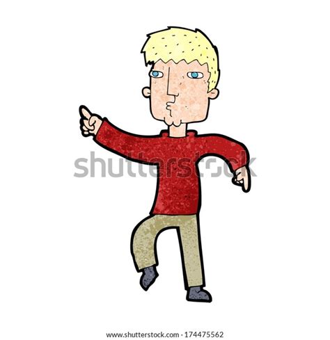 Cartoon Dancing Man Stock Vector (Royalty Free) 174475562 | Shutterstock