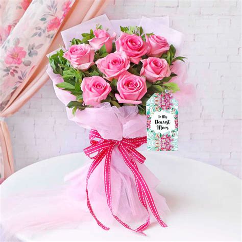 Buy/Send Elegant Pink Rose Bouquet for Mother's Day Online | IGP | HD1135991