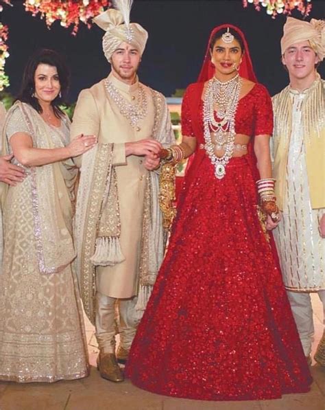 Priyanka Chopra Sabyasachi Lehenga Cost + Similar Budget Lehengas In Red - Frugal2Fab | Bridal ...