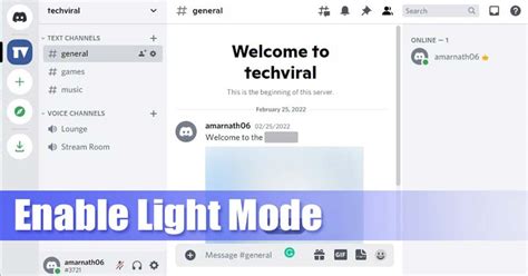 How to Turn on Light Mode in Discord