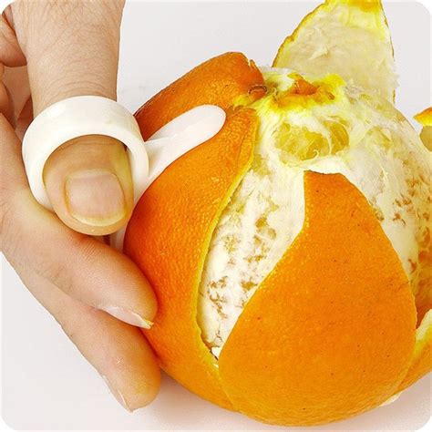 Candy Color Orange Peel Tools Mould Hand Open Orange Template Peel Orange Apparatus Fruit Tool ...