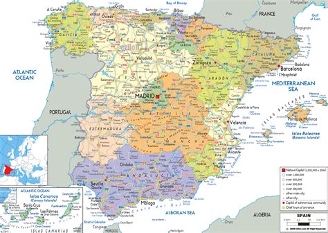 earthmapsfree2: map of spain