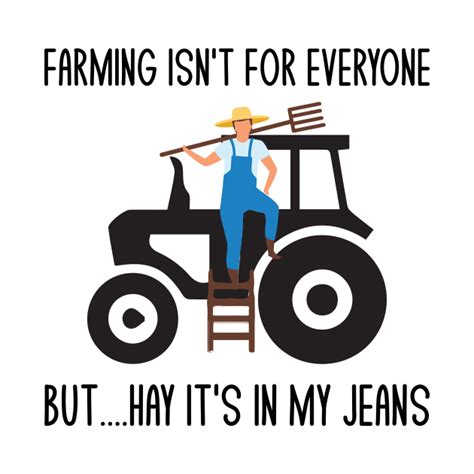 Funny Farmer Farming Tractor Pun Jokes Humor - Farmer - Long Sleeve T-Shirt | TeePublic