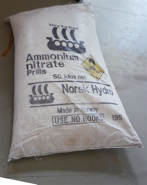 Ammonium nitrate: What the compound believed to be responsible for the ...