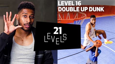 Watch 21 Levels of Dunking: Easy to Complex | Levels | WIRED