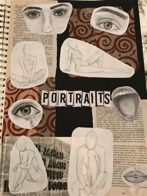 Art GCSE title page | Art diary, Art journal inspiration, Sketchbook ...