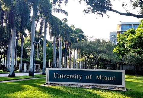 University Of Miami Academic Overview